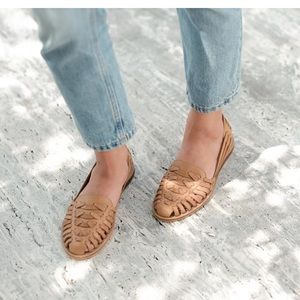 Nisolo almond Huaraches